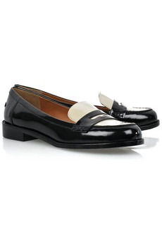 MARC BY MARC JACOBS - Two-tone patent-leather loafers - 275