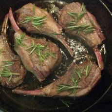 Simple Rosemary Lamb Chops