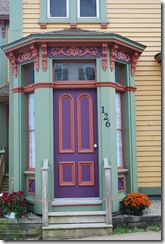 door purple