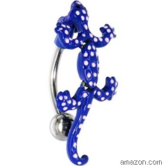 lizard belly ring amazon