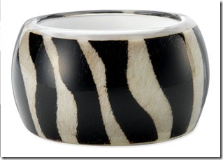 zebra bangle