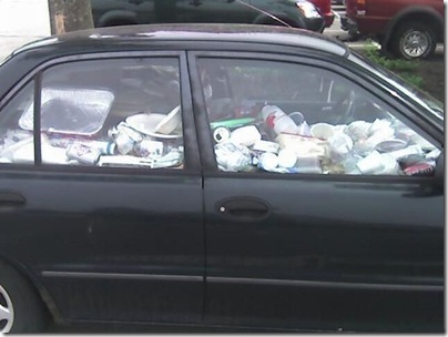 lixo no carro 11