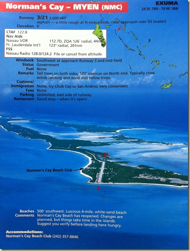 Norman's Cay - Bahamas Guide Norman's Cay - Bahamas Guide