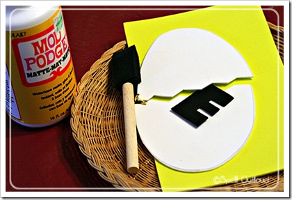 Craft Ideas Letter on Egg Template Cut Out Of Cardstock Or Craft Foam