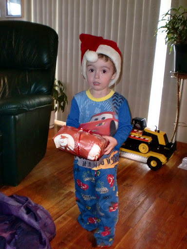 Santa's Helper with one last present