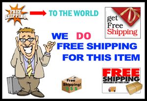 free shipping to the world