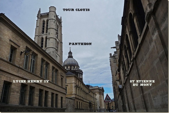 La rue Clovis et ses monuments La rue Clovis et ses monuments