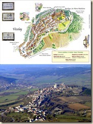 Vézelay en altitude Vézelay en altitude
