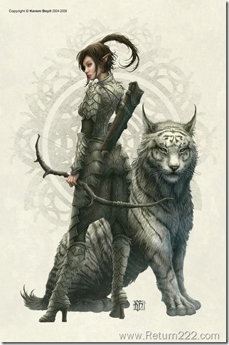 Half_Elf_Girl_by_kerembeyit Half_Elf_Girl_by_kerembeyit