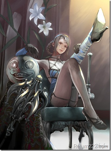 NierReplicant___Kaine__Emile__by_yagatama NierReplicant___Kaine__Emile__by_yagatama