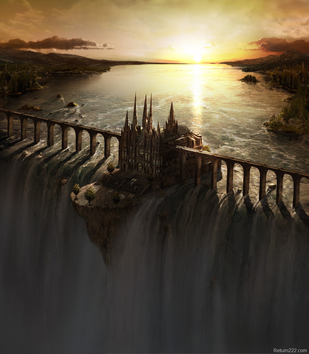 [Waterfall_Castle_matte_art_by_fstarno[2].jpg]