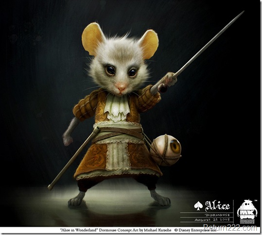 Alice___Dormouse_by_michaelkutsche Alice___Dormouse_by_michaelkutsche