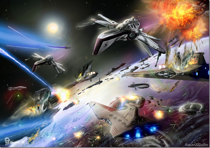 Battle_over_Coruscant_by_Obiwan00 Battle_over_Coruscant_by_Obiwan00