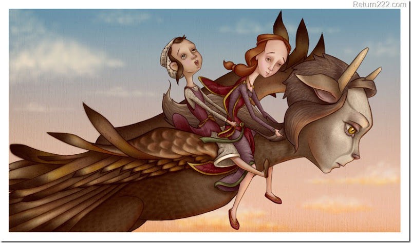 Princess__servant_and_Fauna_by_Nekranea Princess__servant_and_Fauna_by_Nekranea
