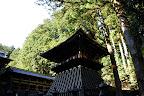 Honden main hall in the Rinnoji Temple area
