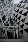 I can't decide if the main entrance to the building is grand or strangely small