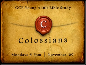 Colossians - Young Adults
