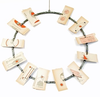 9214 round card rack