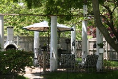 Recycled porch columns
