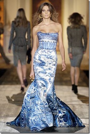 cavalli dress via anzu london blog