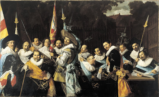 FRANS HALS, Archers of Saint Hadrian, 1633