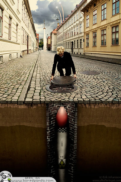Creative Photoshopping by Erik Johansson