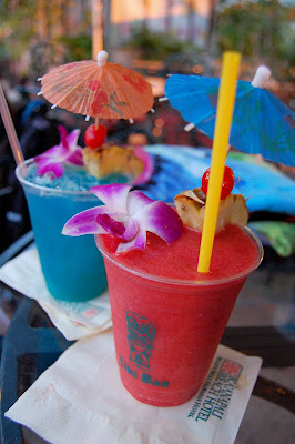 Free drinks at the hotel for being pretty. No joke!