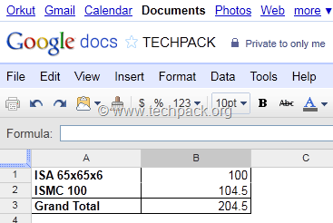 pivot table report summary google docs