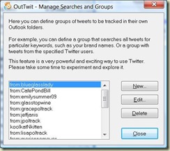 TweetSearches