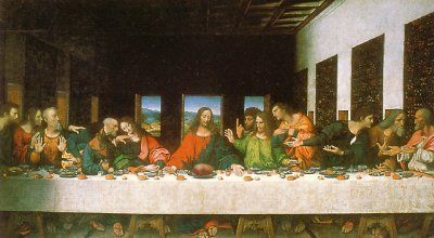 Leonardo da Vinci, The Last Supper, 1494