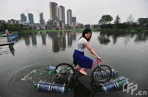 Bicicleta Flotante
