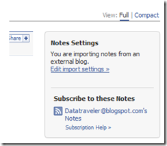 facebook import