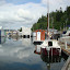 Whisper waits at the Shelton dock for Jan to arrive