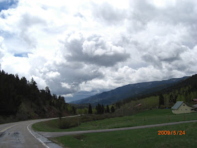 Riding South Down CO 165 from Bishops Castle to Colorado City.