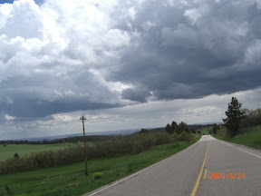 Riding South Down CO 165 from Bishops Castle to Colorado City.