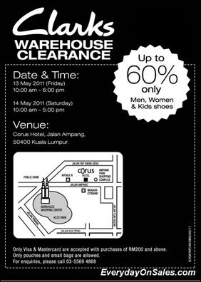 Clarks-Warehouse-Sale-2011-EverydayOnSales-Warehouse-Sale-Promotion-Deal-Discount