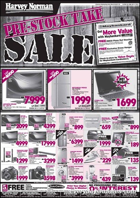 Harvey-Norman-Pre-Stock-Take-Sales-2011-a-EverydayOnSales-Warehouse-Sale-Promotion-Deal-Discount
