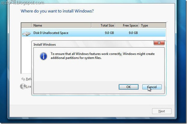 instalare Windows 7, cum instalezi windows 7 modul grafic, tutorial instalare windows 7