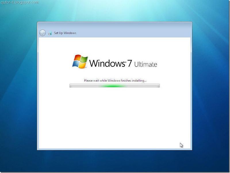 instalare Windows 7, cum instalezi windows 7 modul grafic, tutorial instalare windows 7