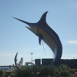 Kota Kinabalu Town - Swordfish at the Roundabout.