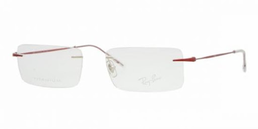 Óculos RX8647 Ray Ban Vermelha
