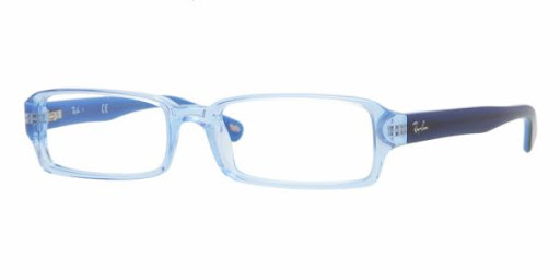 Óculos Ray Ban - Armação de Grau RX5190 Encantadora na sua cor azul baby, armação Ray Ban RX5190/ 2453