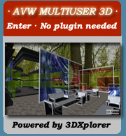 Virtual reality multiuser 3d chat