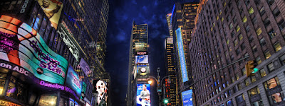 HQ Dual Screen Wallpaper – New York Time Square 02 HQ Dual Screen Wallpaper – New York Time Square