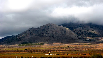 December 2008 - a warm but cloudy day in the mountains of Andalucia