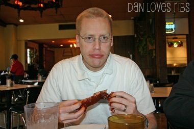 Houston - BBQ Dan eating