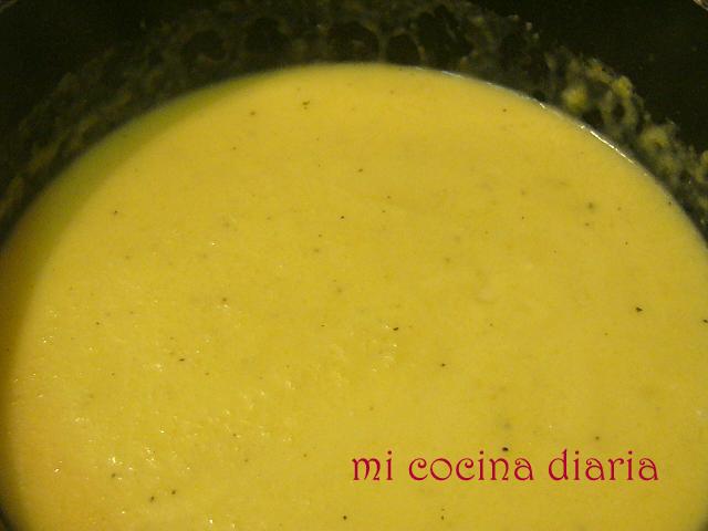Crema de calabaza (Суп-крем из тыквы)