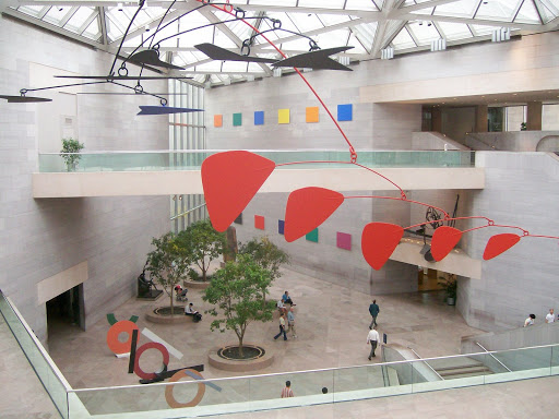 Alexander Calder mobiles, National Gallery