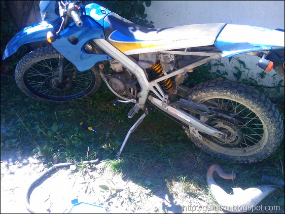 Toba motor in 2 timpi - Derbi Senda