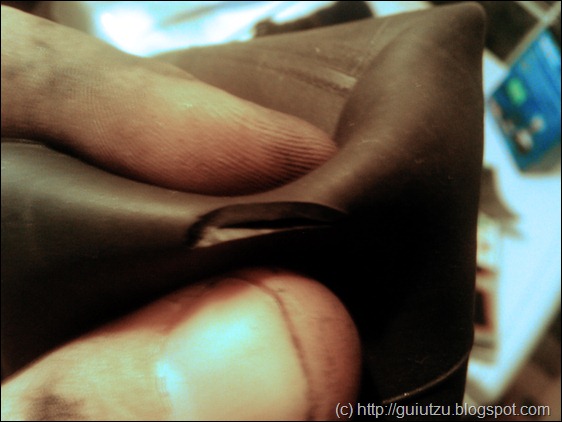 taietura in camera la motocicleta